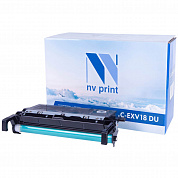 Совместимый картридж NV Print NV-CEXV18-DU (26900 стр., черный)