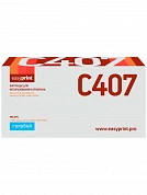 Совместимый картридж EasyPrint LS-C407 (1000 стр., голубой)