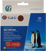 Совместимый картридж G&G GG-C4913A (72 мл., жёлтый)