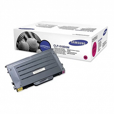 Оригинальный картридж Samsung CLP-510D5M (5000 стр., пурпурный)