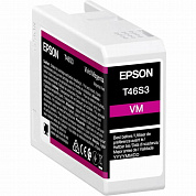 Оригинальный картридж Epson T46S3 (C13T46S300) (25 мл., пурпурный)