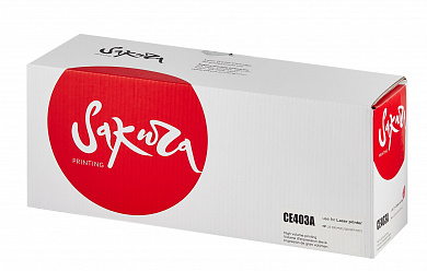 Совместимый картридж лазерный Sakura CE403A (507A) (SACE403A) для HP, пурпурный, 6 000 стр.