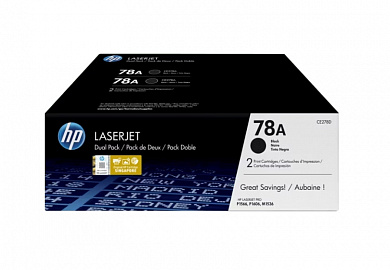 Оригинальный картридж HP CE278AD (4200 стр., черный)