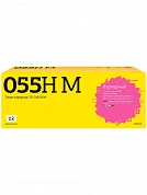 Совместимый картридж T2 TC-C055H M (6000 стр., пурпурный)