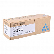 Оригинальный картридж Ricoh 408251 (SP-C360X) (9000 стр., голубой)