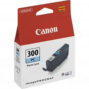 Оригинальный картридж Canon PFI-300PC (4197C001) (625 стр., голубой)