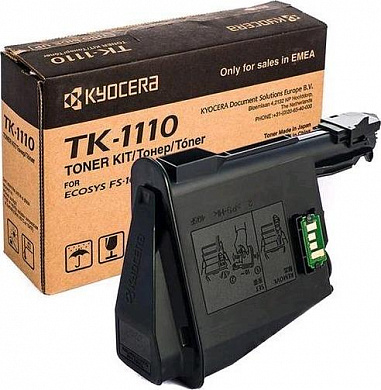 Оригинальный картридж Kyocera TK-1110 (1T02M50NX1 / 1T02M50NXV) (2500 стр., черный)