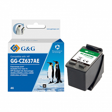 Совместимый картридж G&G GG-CZ637AE (33 мл., черный)