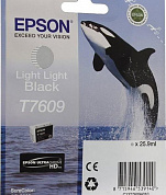 Оригинальный картридж Epson T7609 (C13T76094010) (26 мл., серый)