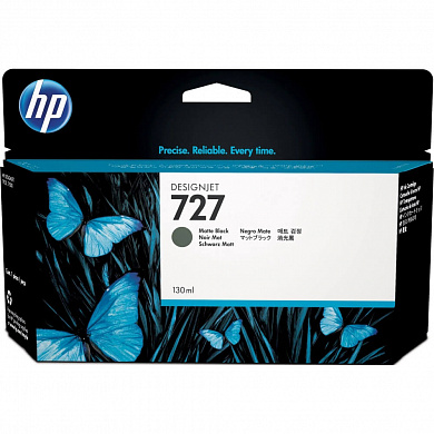 Оригинальный картридж HP B3P22A (130 мл., черный (матовый))