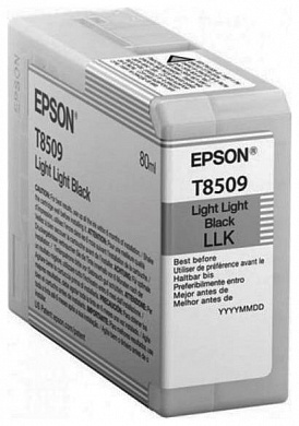 Оригинальный картридж Epson T8509 (C13T850900) (80 мл., серый)