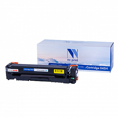 Совместимый картридж NV-Print 045HC для Canon i-SENSYS LBP611Cn/ LBP613Cdw/ MF631Cn/ MF633CDW/ MF635Cx (2200стр.) Голубой (Cyan)