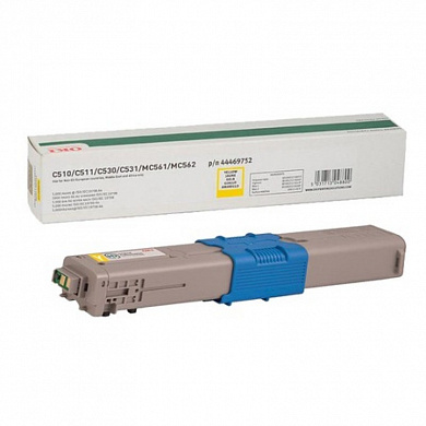 Тонер-картридж Oki C510/511/530/531/MC561/562 5K (yellow)