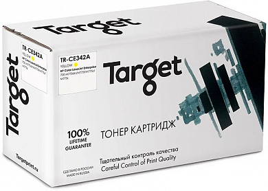 Картридж TARGET совместимый HP CE342A (HP 651A) Yellow (TR-CE342A) для LJ Enterprise 700 M775dn/M775f/M775z/M775z, 16k