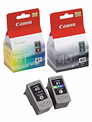 Оригинальный картридж Canon PG-40/CL-41 (0615B043) (802 стр., черный, жёлтый, пурпурный, голубой)