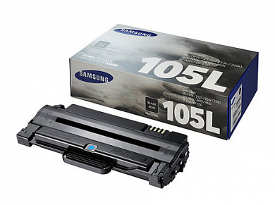 (Спец. цена) Оригинальный картридж Samsung MLT-D105L , 2.5K чёрный для  Samsung ML-1910 | ML-1915 | ML-2525 | ML-2580N | SCX-4600 | SCX-4623 | SCX-4623F | SCX-4623FN