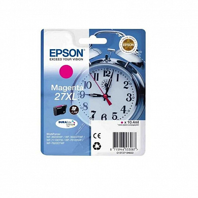 (Спец. условия) Оригинальный картридж EPSON C13T27134022 пурпурный (10,4 мл.)
