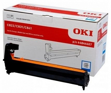 Оригинальный картридж OKI 44844407 (30000 стр., голубой)