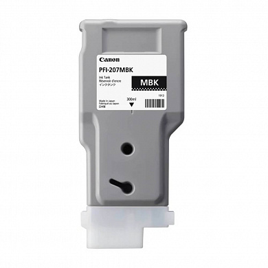 Оригинальный струйный картридж Canon PFI-207 MBK 8788B001 для Canon iPF680/ 685/ 780/ 785, черный матовый, 300 мл.