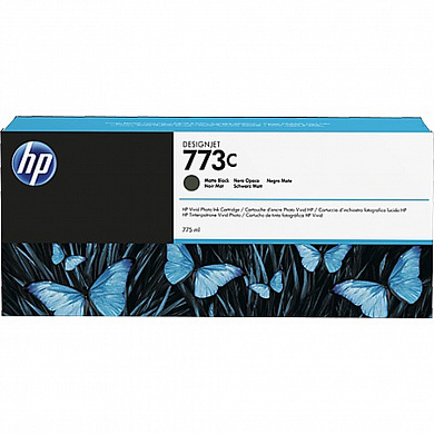 Оригинальный струйный картридж HP C1Q37A (773C) (Чёрный матовый, 775 мл.)