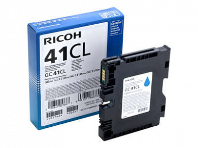Оригинальный картридж Ricoh 405766 (GC-41CL) (600 стр., голубой)