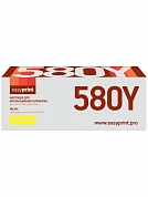 Совместимый картридж EasyPrint LK-580Y (2800 стр., жёлтый)
