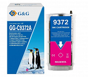 Совместимый картридж G&G GG-C9372A (130 мл., пурпурный)