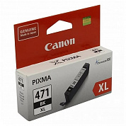 Оригинальный картридж Canon CLI-471XLBK (0346C001) (810 стр., черный)