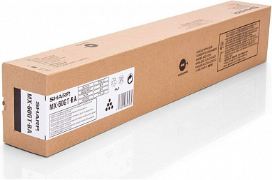 Оригинальный картридж Sharp MX-60GTBA (40000 стр., черный)