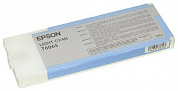 Оригинальный картридж Epson T6065 (C13T606500) (220 мл., голубой)