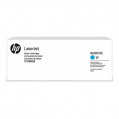 Оригинальный лазерный картридж HP 658X W2001XC для HP Color LaserJet Enterprise M751dn/ M751, голубой, 28000 страниц