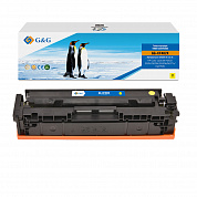 Совместимый картридж G&G GG-CF402X (2300 стр., жёлтый)