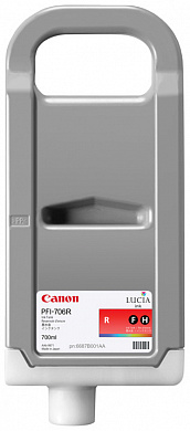 Оригинальный картридж CANON PFI-706R (6687B001) (700 мл., красный) для Canon iPF8400/iPF9400/iPF8300/iPF8300S