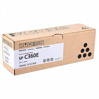 Оригинальный картридж Ricoh 408188 (SP-C360E) (2500 стр., черный)