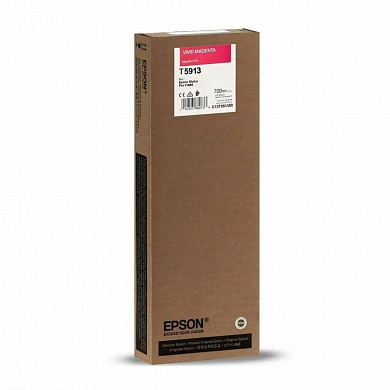 Оригинальный картридж Epson T5913 (C13T591300) (700 мл., пурпурный)