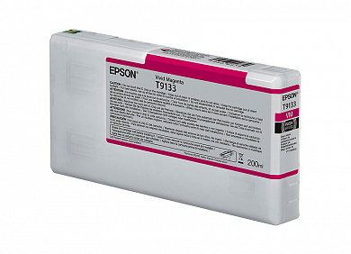 Оригинальный картридж Epson T9133 (C13T913300) (200 мл., пурпурный)