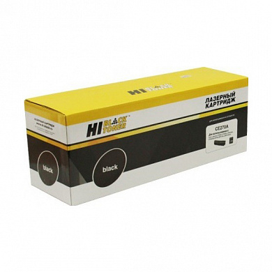 Совместимый лазерный картридж Hi-Black (HB-CE270A) 4629750 для HP CLJ CP5520/ 5525/ Enterprise M750​, черный, 13 500 страниц