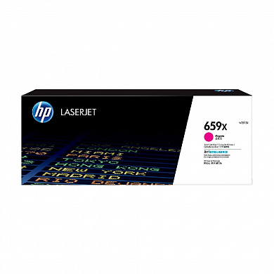 Оригинальный лазерный картридж HP 659X W2013X для HP Color Laser Jet M856/ M776, пурпурный, 29000 страниц