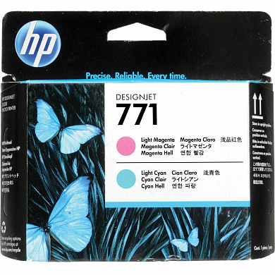 Оригинальная печатающая головка HP CE019A (771) (Светло-синий + Светло-пурпурный)