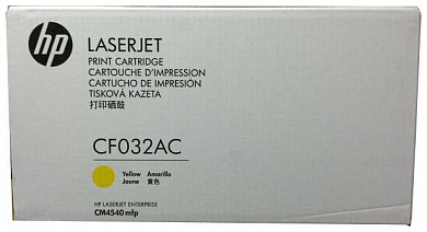 Оригинальный картридж HP CF032AC (12500 стр., жёлтый)