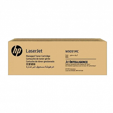 Оригинальный картридж HP W9091MC (6900 стр., голубой)