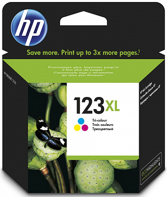 Оригинальный картридж HP F6V18AE (330 стр., жёлтый, пурпурный, голубой)