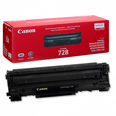 Оригинальный картридж Canon 728 (3500B010) (2100 стр., черный)