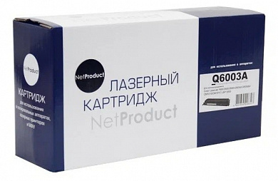 Совместимый картридж NetProduct (N-Q6003A) для HP CLJ 1600/2600/2605, M, 2K