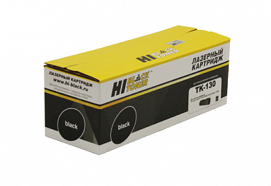 Совместимый лазерный картридж Hi-Black (HB-TK-130) 40108063 для Kyocera FS-1028MFP/DP/1300D, черный, 7200 страниц