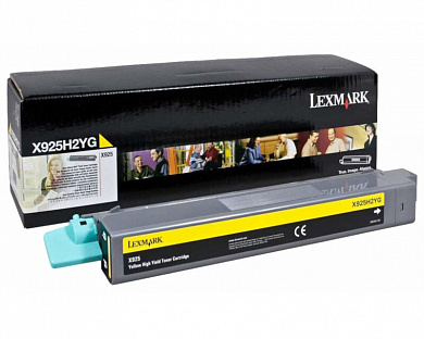 Оригинальный картридж Lexmark X925H2YG (7500 стр., жёлтый)