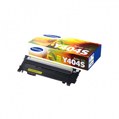 Оригинальный картридж Samsung CLT-Y404S (SU452A) для принтера Samsung SL-C430/ C430W/ C480/ C480W/ C480FW желтый,1000 страниц