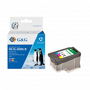 Совместимый картридж G&G GG-CL-446XL-N (300 стр., жёлтый, пурпурный, голубой)