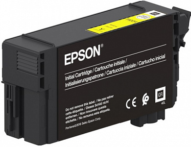 Оригинальный картридж Epson T40D4 (C13T40D440) (50 мл., жёлтый)