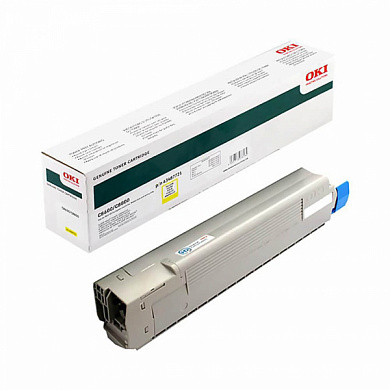 Оригинальный картридж OKI 43487721 (6000 стр., жёлтый)
